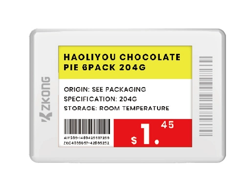 ZKC18B | ESL da 1.8'' con schermo grafico EPD a matrice di punti