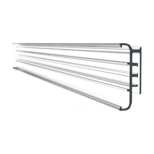 Shelf rail 1# — 36.5 × 13 mm, 0.85 m