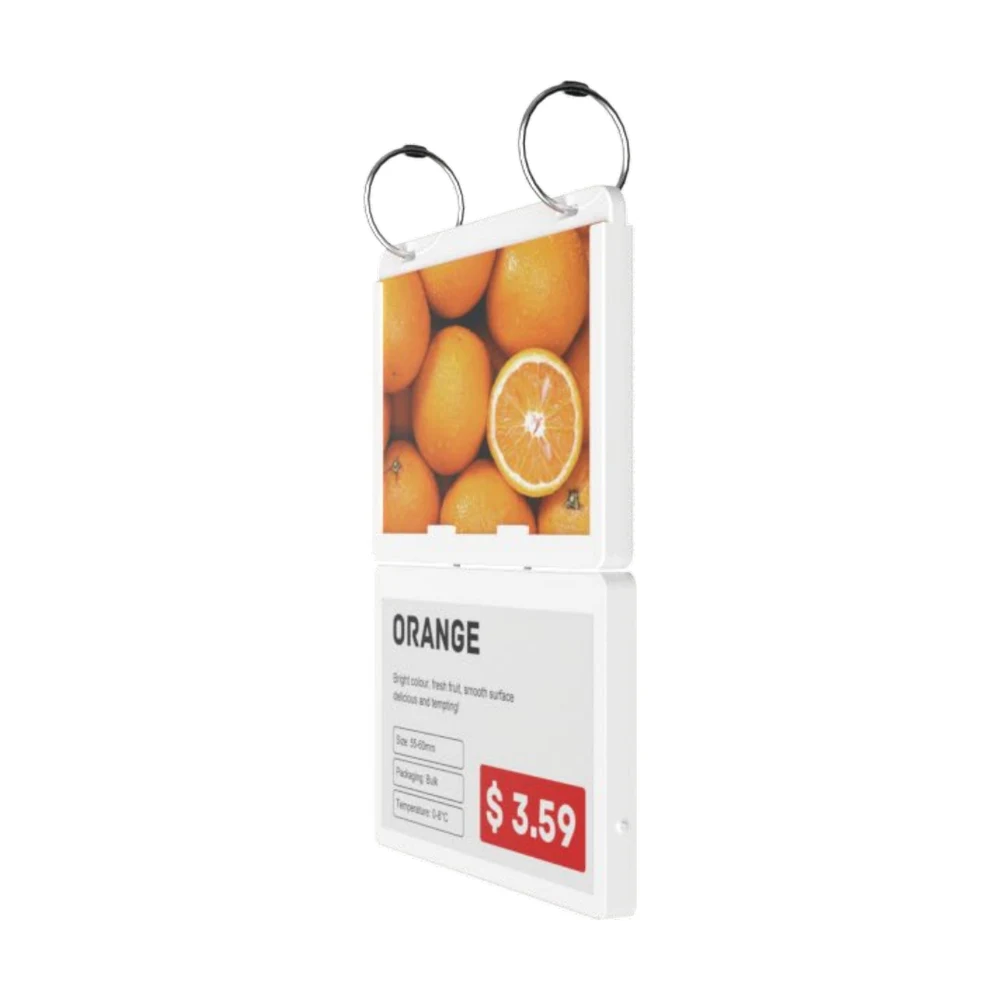 7.5″ hanging kit for double-sided labels